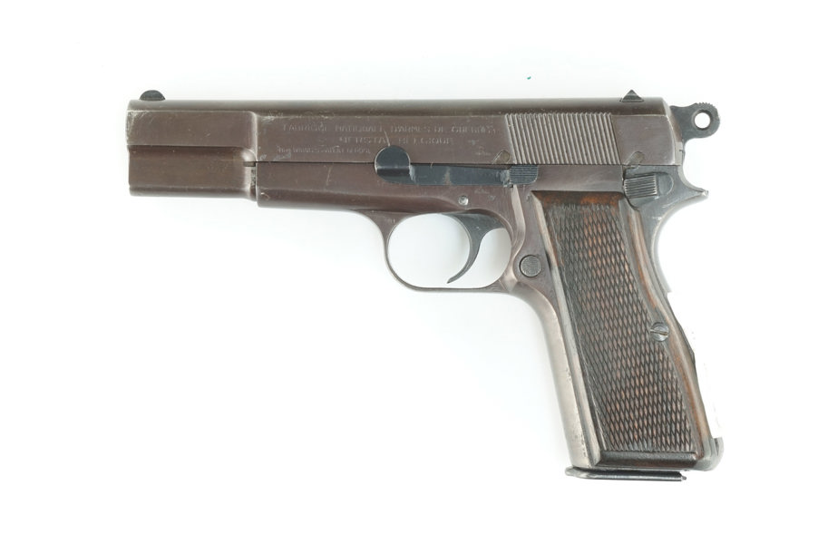 FN Browning, High Power, Mod. M35 Wehrmacht, 9mm Luger, #25489, §B (4493-23)