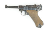 Parabellum, Fertigung Mauser, Mod. P08 Wehrmacht, 9mm Luger, #9377, §B (4452-23)