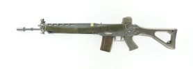 Selbstladebüchse SIG, Mod. STGW 90PE / SG550, .223 Rem., #PE7881, §A (§17/1/8) (ACHTUNG +25€ Beschusskosten)