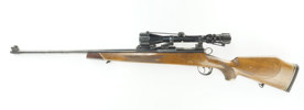 Einzelladerbüchse Schmidt Rubin, Waffenfabrik Bern, Mod. K31 jagdl. umgebaut, 7,5x55, #630358, §C, (ACHTUNG +25€ Beschusskosten)