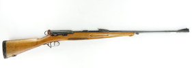 Einzelladerbüchse Schmidt Rubin, Waffenfabrik Bern, Mod. IG89 jagdl. umgebaut, 9,3x53, #195002, §C