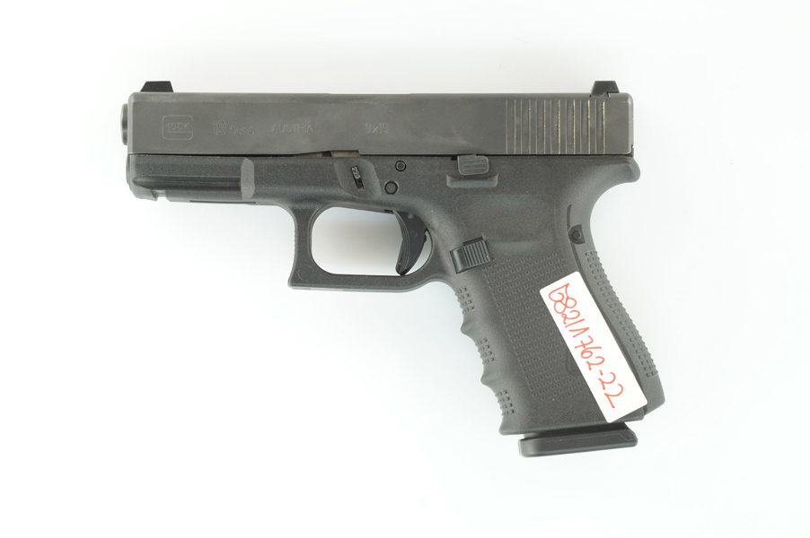 Glock, Gen4, Mod. 19, 9mm Luger, #BDST181, §B (1762-22)