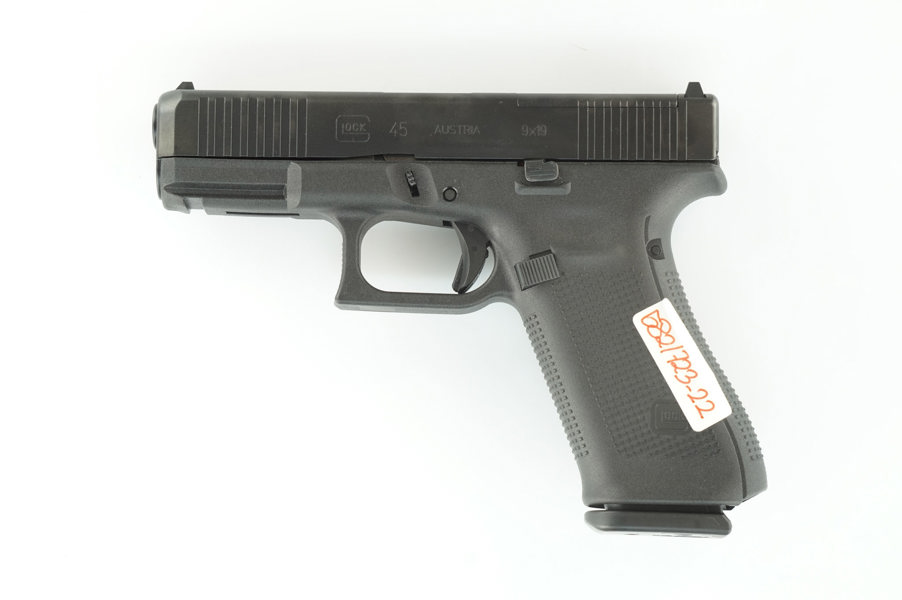 Glock, Gen5, Mod. 45 MOS, 9mm Luger, #BULH949, §B (723-22)