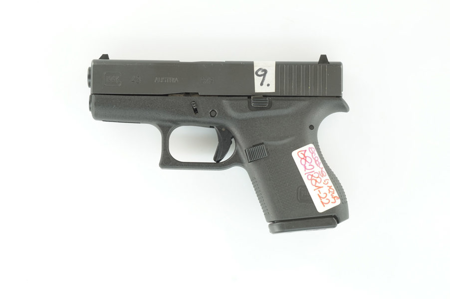 Glock, Mod. 43, 9mm Luger, #BBCC867, §B (881-22)