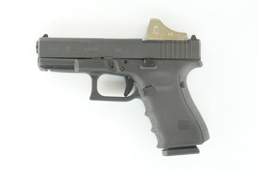 Glock, Gen 4, Mod. 19, 9mm Luger, #BCNS587, §B (1964-22)