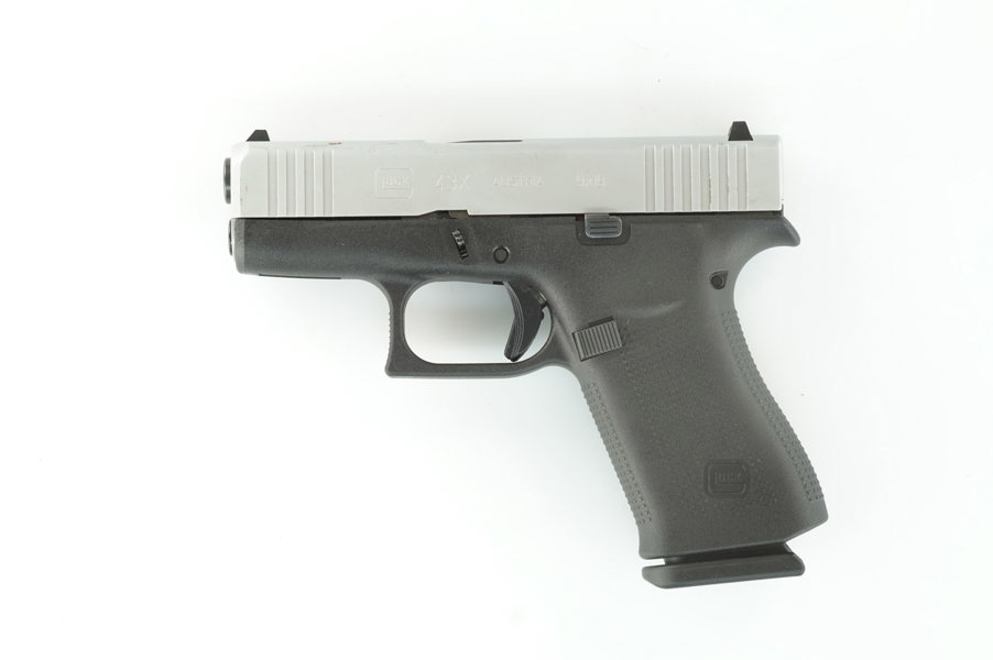 Glock, Mod. 43X, 9mm Luger, #BLSV871, §B (1945-22)