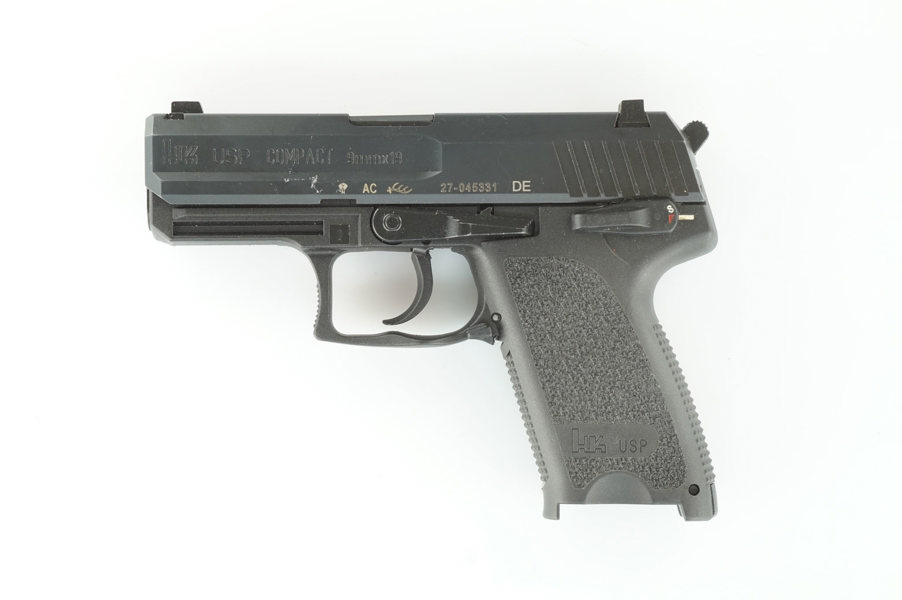 Heckler & Koch, Mod. USP Compact, 9mm Luger, #27045331, §B (2072-22)