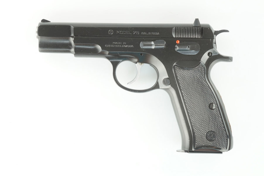 CZ, Mod. 75, 9mm Luger, #E3685, §B (2072-22)