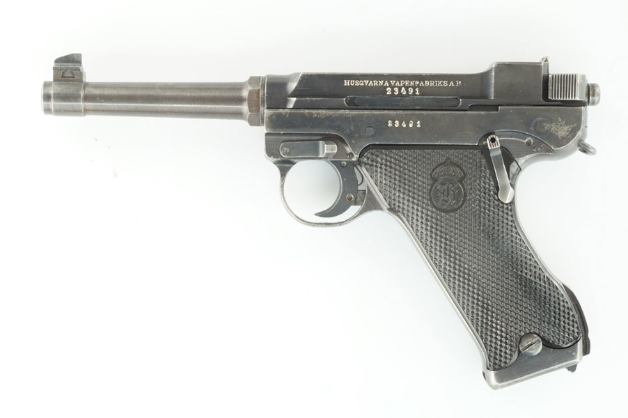 Lathi Husqvarna, Mod. 40, 9mm Luger, #23491, §B (1771-22)