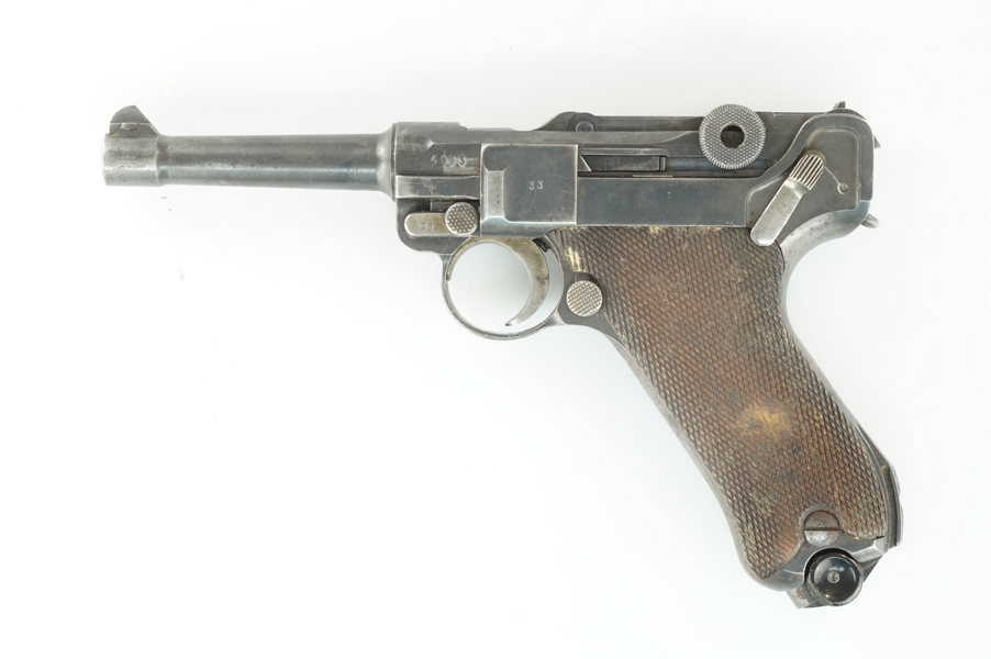 Parabellum, Fertigung Mauser, Mod. P08, 9mm Luger, #4033, §B (1201-24)