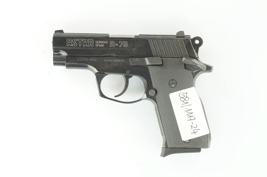 Astra, Mod. A-75, 9mm Luger, #22309-95A, §B (1117-24)