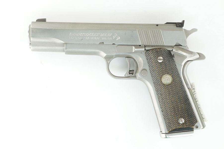 Colt Government Series 80 MK IV, Mod. Gold Cup National Match, .45 ACP, #SN14874, §B (1142-24)