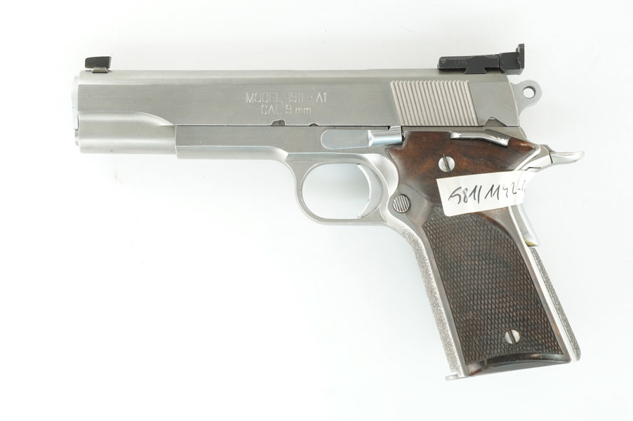 Springfield Armory, Mod. 1911A1, 9mm Luger, #N326429, §B (1142-24)