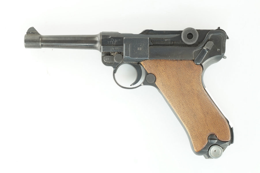 Parabellum, Fertigung Mauser, Mod. P08 Wehrmacht, 9mm Luger, #1133, §B (877-24)