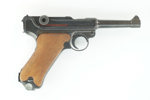 Parabellum, Fertigung Mauser, Mod. P08 Wehrmacht, 9mm Luger, #1133, §B (877-24)