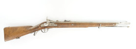 Jägerstutzen M.1854/67 System Wänzel, 13,9mm Wänzel Zentralfeuer, #860, § frei ab 18 (1301-24)