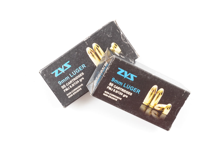Pistolenpatronen, ZVS, 9mm Luger, §B