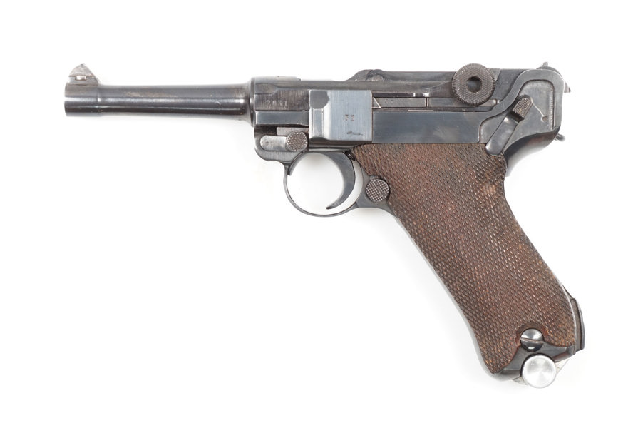 Parabellum, Fertigung Mauser, Mod. P08 Wehrmacht, 9mm Luger, #2031, §B (3135-24)
