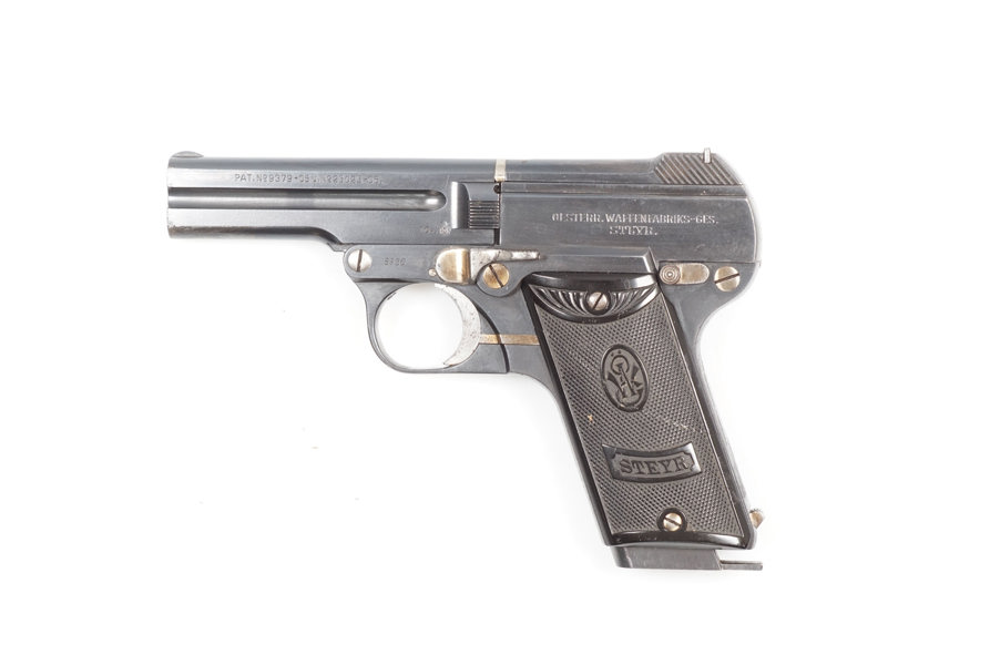 Steyr Kipplauf, Mod. 1909, 7,65mm Browning, #8936, §B (2834-24)