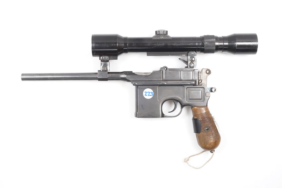 Mauser, Waffenfabrik Mauser Oberndorf, Mod. C96, .22lr. Einzellader, #202000, §B (2860-24)