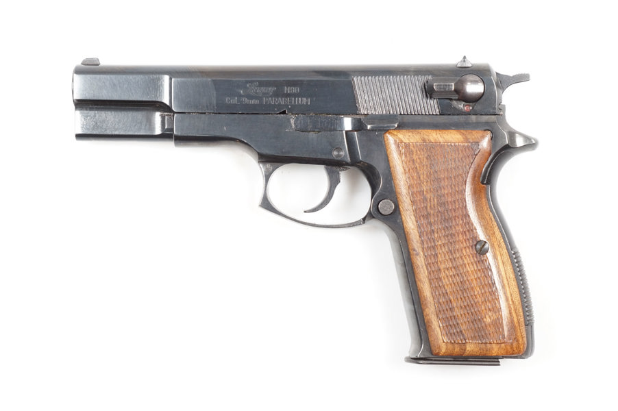 Luger, Mod. M90, 9mm Luger, #R57172, §B