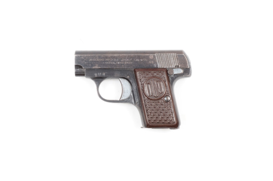 Taschenpistole F. Dusek, Mod. Duo, 6,35mm Brown., #111441, §B