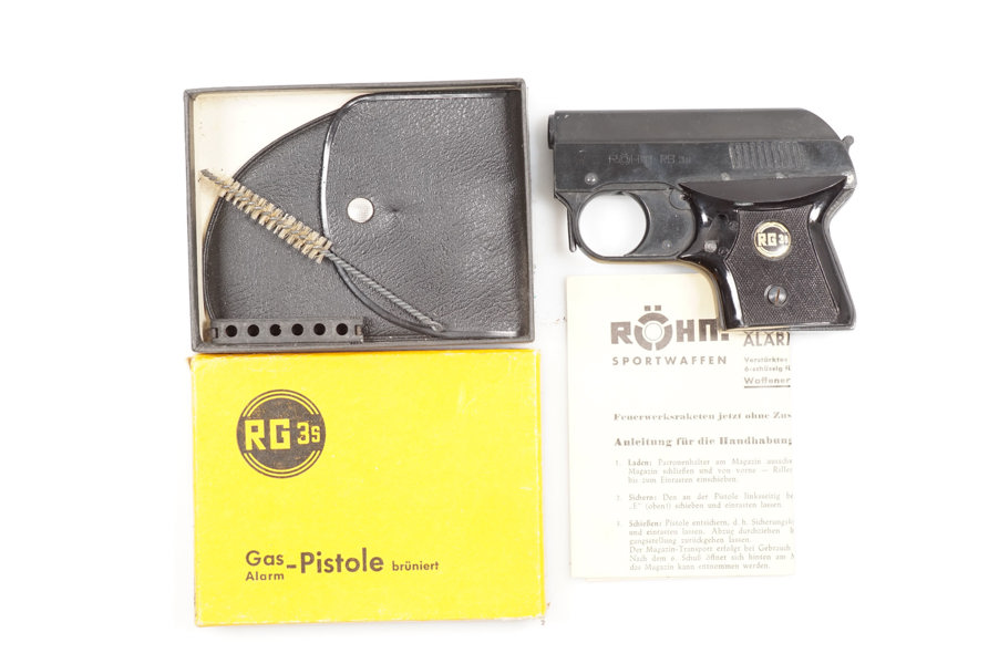 Schreckschusspistole Röhm, Mod. RG3S, 6mm Platz, #ohne, § frei ab 18