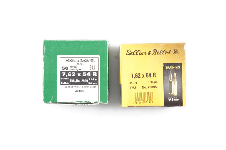 Büchsenpatronen S&B 7,62x54R, §B