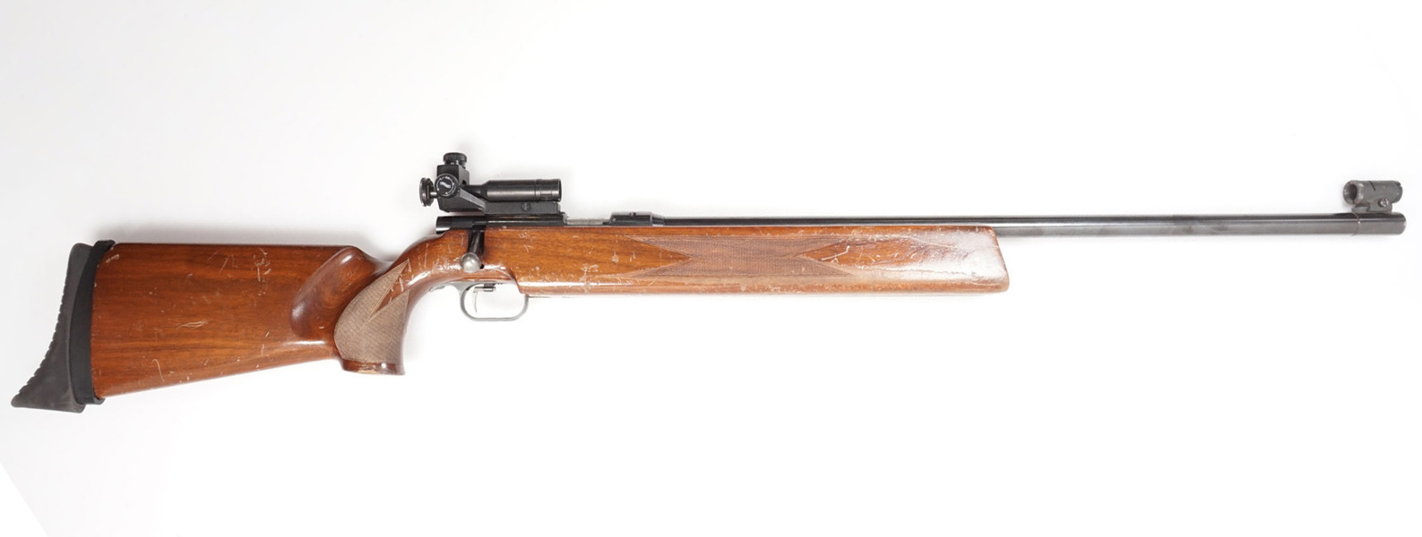 Einzellader-Matchbüchse Anschütz, Mod. 1407-Match 54, .22lr., #39423, §C
