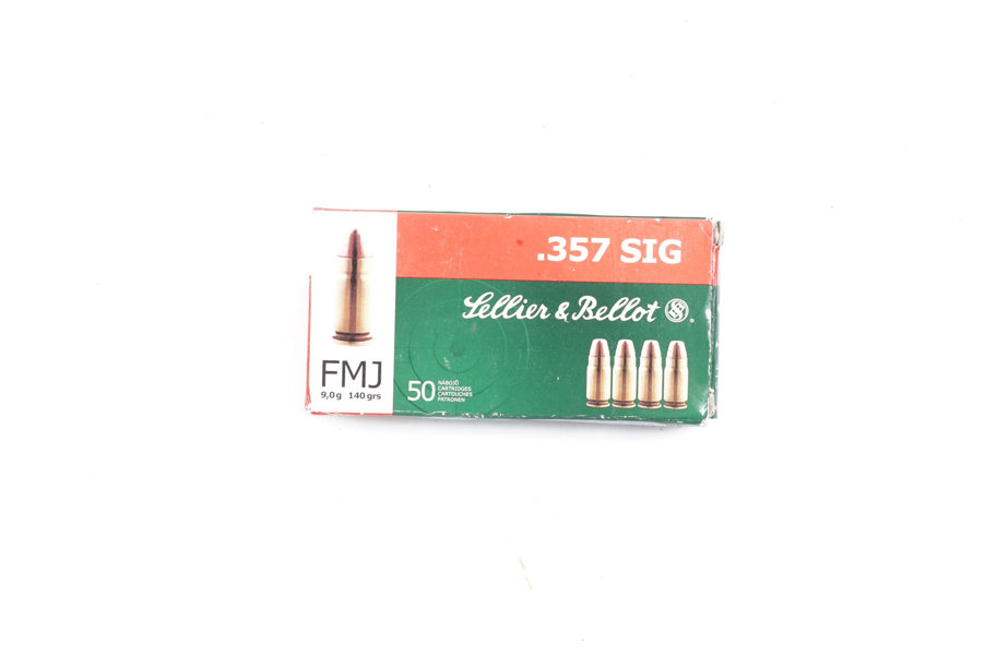 Pistolenpatronen .357 SIG S&B, §B