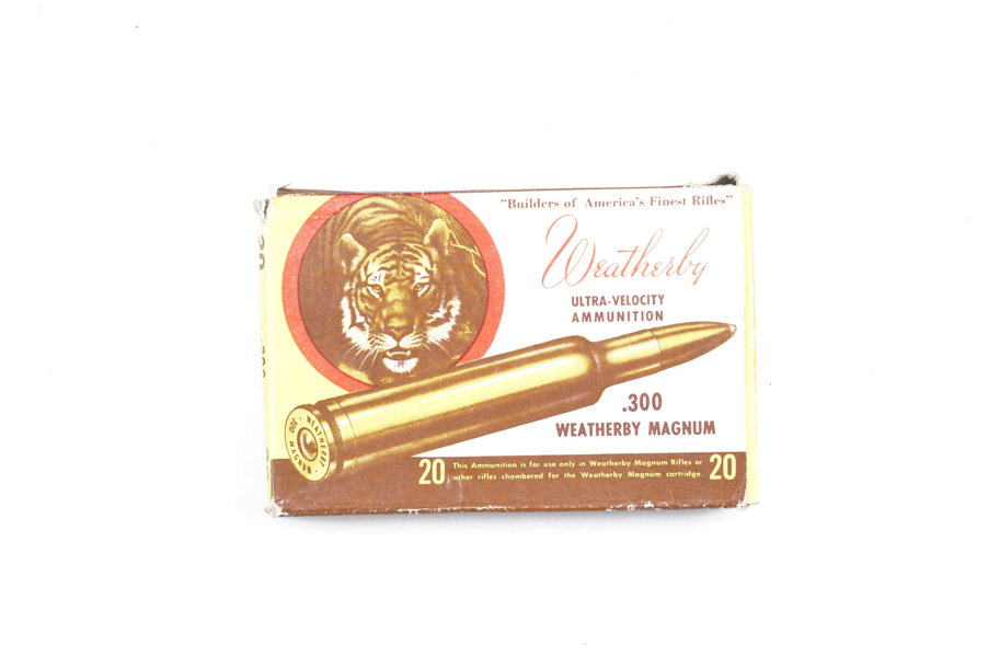 Büchsenpatronen .300 Weatherby Mag. Weatherby § frei ab18
