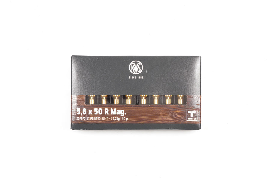 Büchsenpatronen 5,6 x 50 R Mag. RWS, § frei ab18