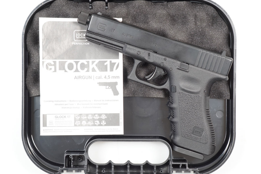 CO2 Pistole Umarex, Mod. Glock 17, 4,5 BB, #GUW017, § frei ab 18