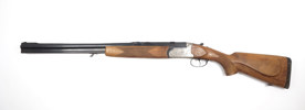 Bockbüchsflinte Eduard Kettner, unbekannter Italienischer Erzeuger, 5,6x50R Mag., 12/70, #68018, §C