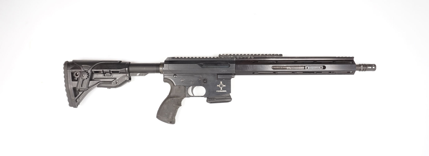 Pump Action Büchse ISSC, Mod. PAR Crusader, .223 Rem., #G01025, §C