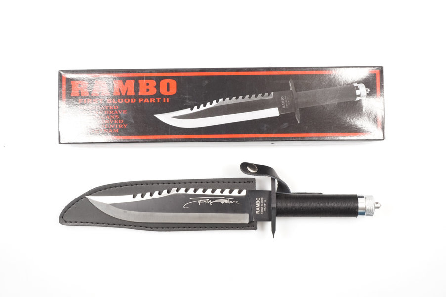 Buschmesser John Rambo, Signature Edition "First Blood II", § frei ab 18