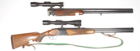 Bockbüchsflinte Baikal, Mod. IJ12, 7x57R, 16/70, #P30669, §C, Wechsellauf, 16/70, #P30669, §C