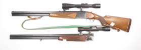 Bockbüchsflinte Baikal, Mod. IJ12, 7x57R, 16/70, #P30669, §C, Wechsellauf, 16/70, #P30669, §C