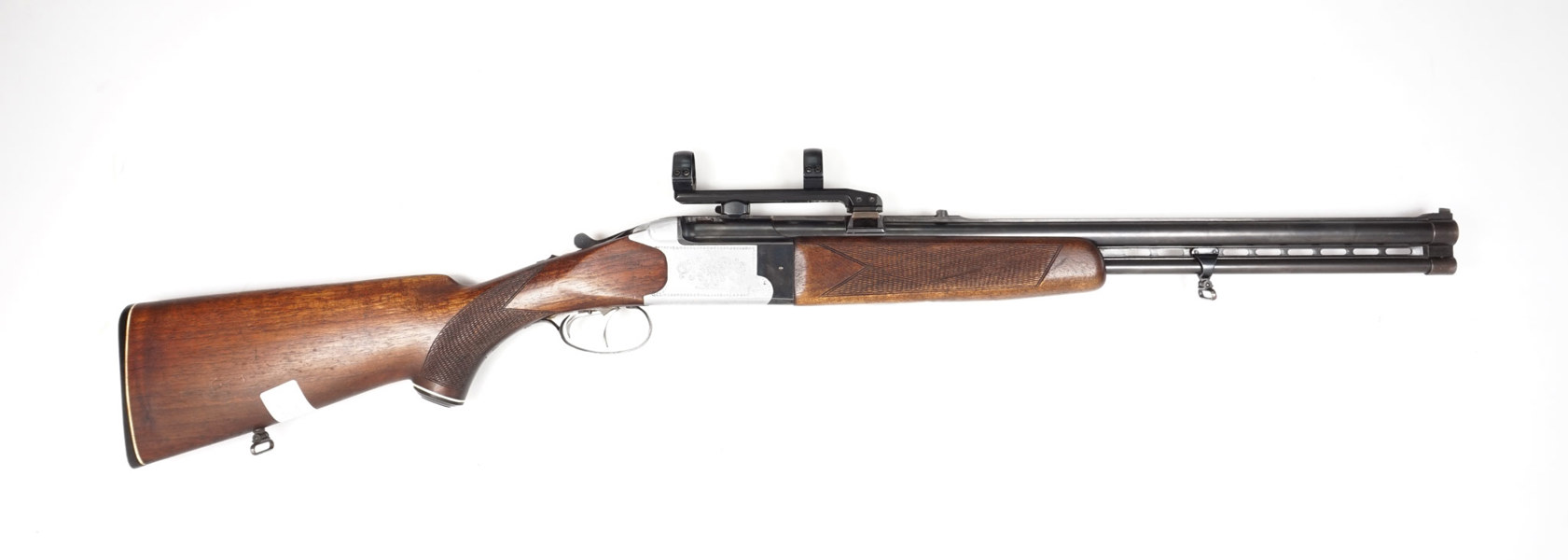 Bockbüchsflinte unbekannter Ungarischer Erzeuger, 7x65R, 12/70, #G1748, §C