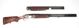 Bockflinte unbekannter Russischer Erzeuger, Mod. ISH27E IS, 12/70, #8770639, §C, Wechsellauf, 12/70, #8770639, §C