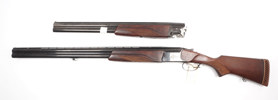 Bockflinte unbekannter Russischer Erzeuger, Mod. ISH27E IS, 12/70, #8770639, §C, Wechsellauf, 12/70, #8770639, §C