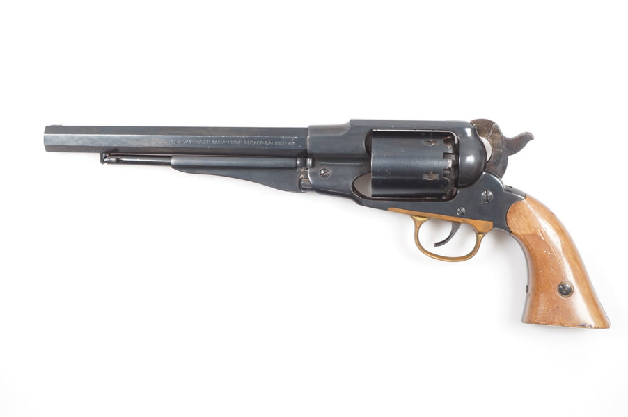 Perkussionsrevolver unbekannter Italienischer Hersteller, Mod. Remington New Army (Replika), .44, #016378, §B vor 1871