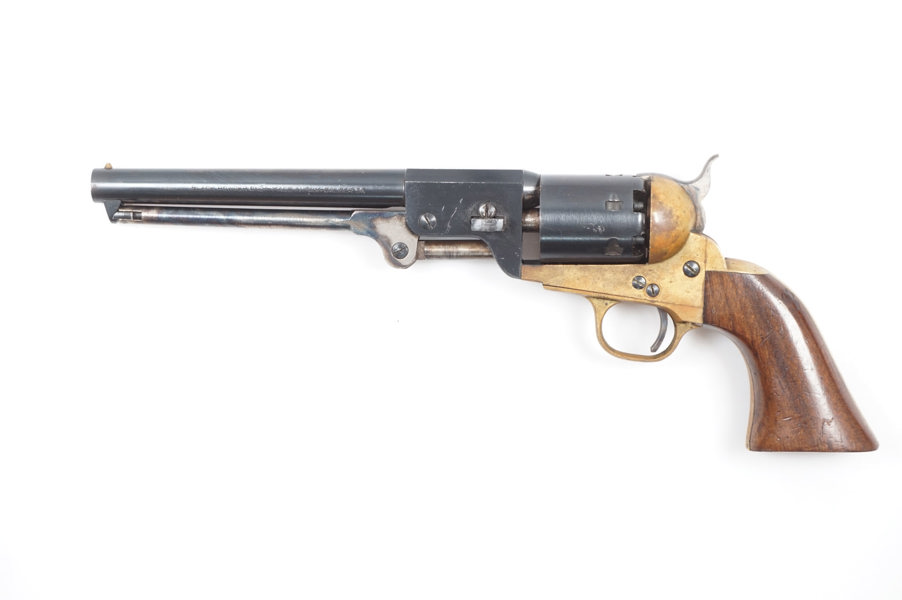 Perkussionsrevolver unbekannter Italienischer Erzeuger, Mod. Colt Navy (Replika), .36, #62891, §B vor 1871