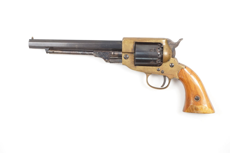 Perkussionsrevolver unbekannte Italienische Fertigung, Mod. Spiller and Burr (Replika), .36, #8618, §B vor 1871