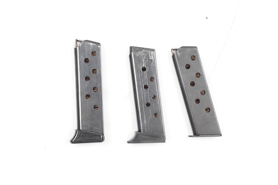 Magazinskonvolut Walther, Mod. PP, 7,65mm Brown., § frei ab 18