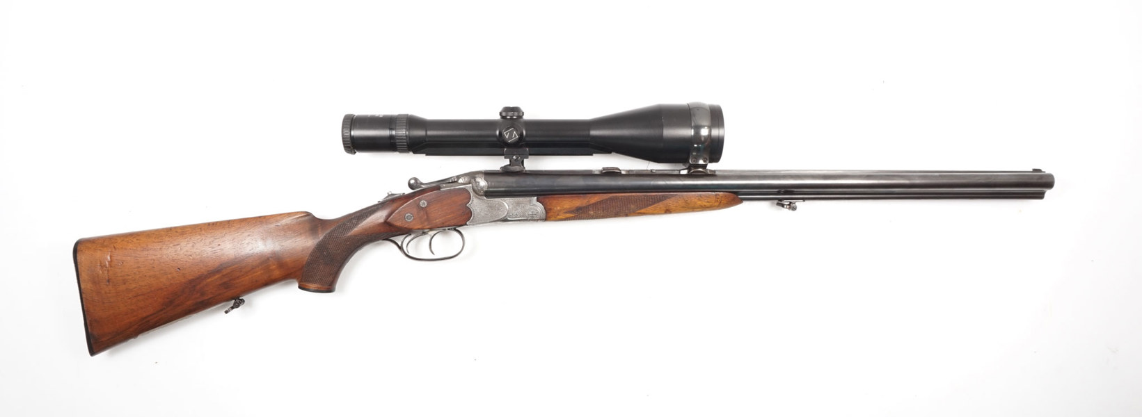 Drilling, Sauer & Sohn, 7x65R, 16/70, mit Einstecklauf .22 Mag., #320005, §C (3855-24)