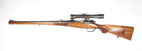 Mauser 98, unbekannte Deutsche Fertigung, Mod. Stutzen jagdl. 7x57, #742, §C (4135-24)