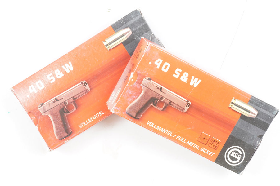 Pistolenpatronen .40 S&W Geco, §B