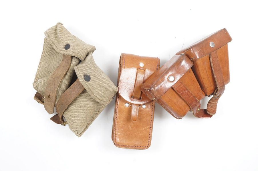 Patronen- und Magazinstaschen-Konvolut