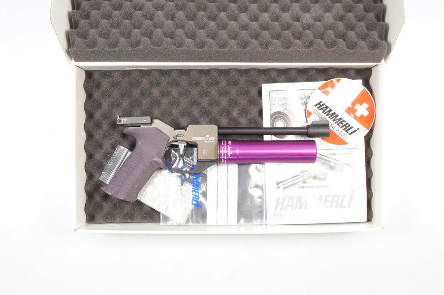 Pressluft-Pistole Hämmerli, Mod. 480, 4,5mm, #95-04603, § frei ab 18